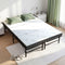 Folding Bed with Mattress Double – Bamboo Cover, Steel Frame, Portable 150kg
