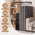 Double Folding Bed with Mattress Metal Frame Guest Bed 15cm Foam Foldable