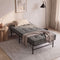 Giselle Single Folding Bed with 15cm Foam Mattress Steel Frame Guest Bed