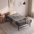 Giselle Single Folding Bed with 15cm Foam Mattress Steel Frame Guest Bed
