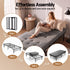 Giselle Single Folding Bed with 15cm Foam Mattress Steel Frame Guest Bed