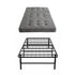 Giselle Single Folding Bed with 15cm Foam Mattress Steel Frame Guest Bed