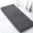 Foldable Mattress Folding Foam Bed Mat Single Grey