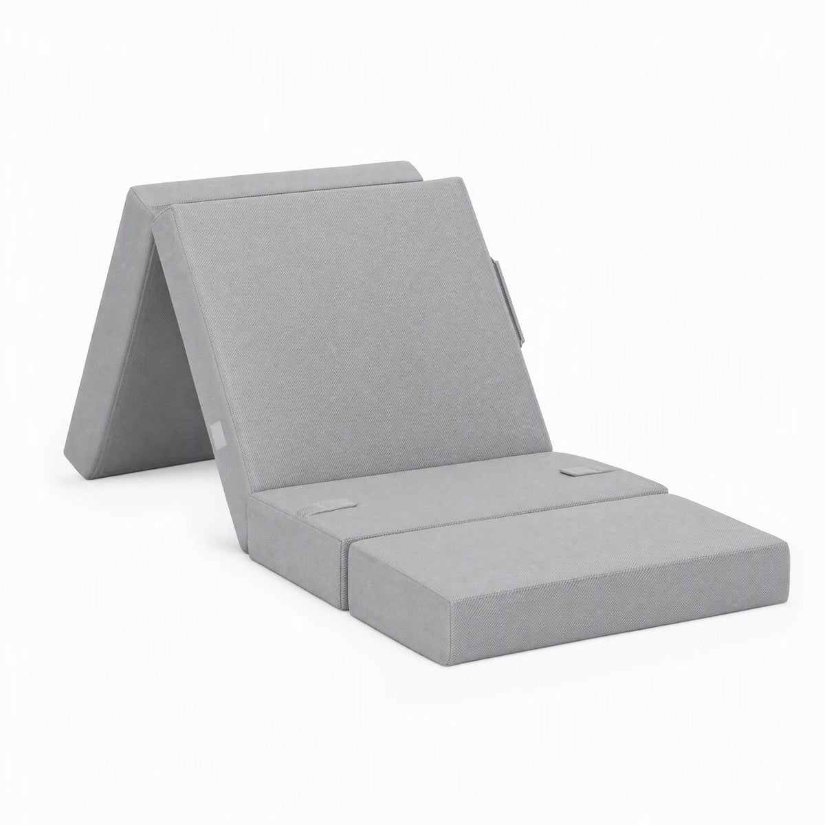 Giselle Folding Mattress Single 15cm Foldable 4-Fold Foam Chair Bed Storage Bag