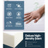 Folding Foam Mattress – Bamboo Cover, Sofa/Bed, High‑Density Foam, White/Grey