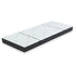 Folding Foam Mattress – Bamboo Cover, Sofa/Bed, High‑Density Foam, White/Grey