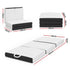 Giselle Folding Mattress Single 15cm Foldable Trifold Tencel Floor Guest Bed Mat