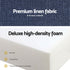 Giselle Bedding Foldable Mattress Folding Foam Single Blue