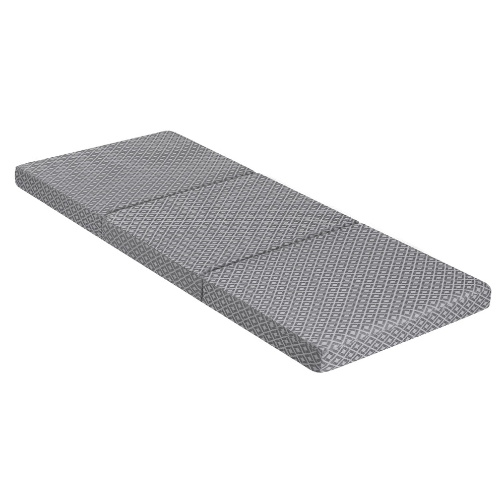 Foldable Mattress Folding Sofa Bed Trifold Memory Foam Camping Cushion Mat