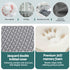 Foldable Mattress Folding Sofa Bed Trifold Memory Foam Camping Cushion Mat
