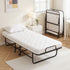ARTISS Folding Bed with Mattress, Portable Rollaway 150kg Capacity 190CM