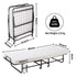 ARTISS Folding Bed with Mattress, Portable Rollaway 150kg Capacity 190CM