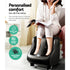 Foot Massager Shiatsu 80W 5-in-1 360° Kneading Calf Ankle 3 Levels Black