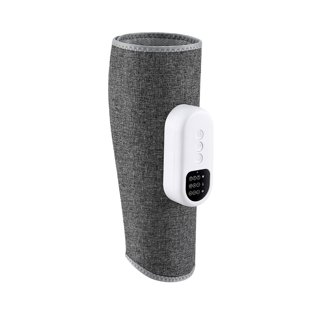 Heated Calf Leg Massager Air Compression Cordless Rechargeable Grey