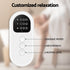 Heated Calf Leg Massager Air Compression Cordless Rechargeable Grey
