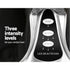 Foot Massager Shiatsu 80W 360° Kneading Ankle Calf Leg 3 Intensity Silver