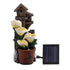 Solar Fountains Water Features 4-Tier Cascading Flower Bowls 55cm