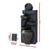 Solar Water Fountain Feature Cascading Outdoor Garden Fountain