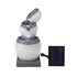 Gardeon 3 Tier Solar Fountain 52cm, Cascading Bowl Garden Water Feature, Grey