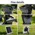Solar Fountain Water Feature Outdoor Fountain Indoor 5-Tier Bowl Cascading Grey