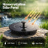 Gardeon Solar Fountain Pump for Bird Bath Water Feature 165L/h 1.35m Black