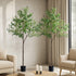 Livsip 2x Artificial Olive Tree Faux Potted Plants 180cm