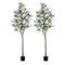 Livsip 2x Artificial Olive Tree Tall Faux Potted Plants 210cm