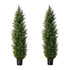Livsip 2 Pack Artificial Pine Tree 150cm Faux Plant Home Decor