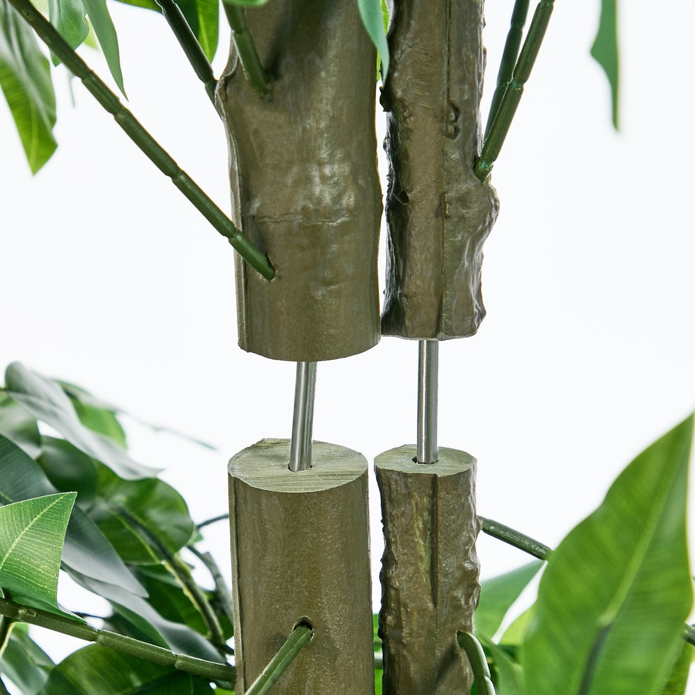 Livsip 2x Ficus Tree 150cm Potted Faux Plants
