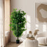 Livsip 150cm Artificial Ficus Tree Potted Faux Plant