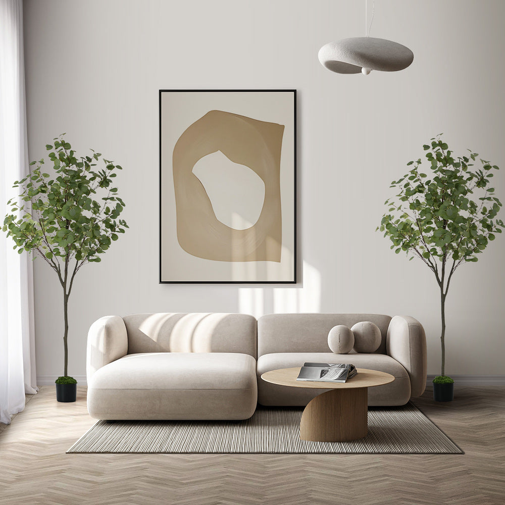 Livsip 2x Eucalyptus Tree 150cm Potted Faux Plants