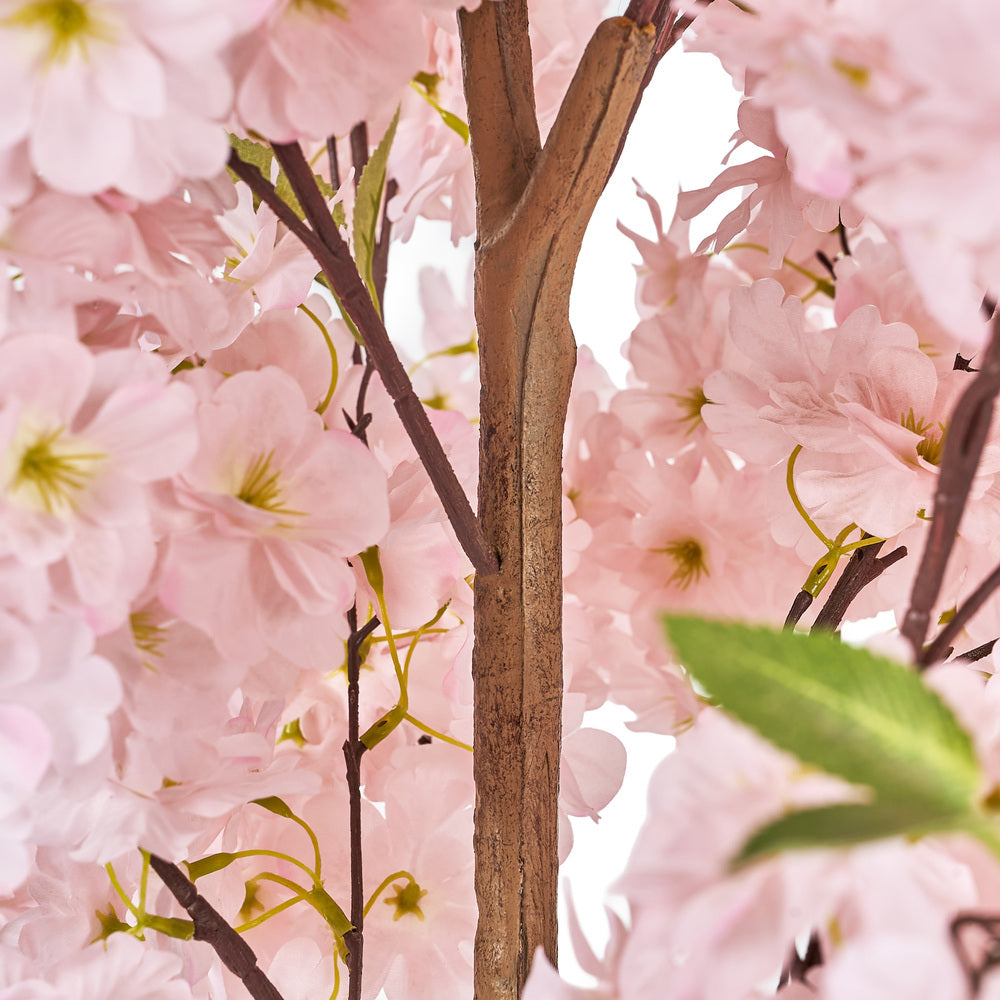 Livsip 2 Pack Artificial Cherry Blossom Tree 180cm Faux Plants