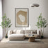 2-Pack Olive Tree 150cm Faux Plant, PE Plastic, Cement Pot Base