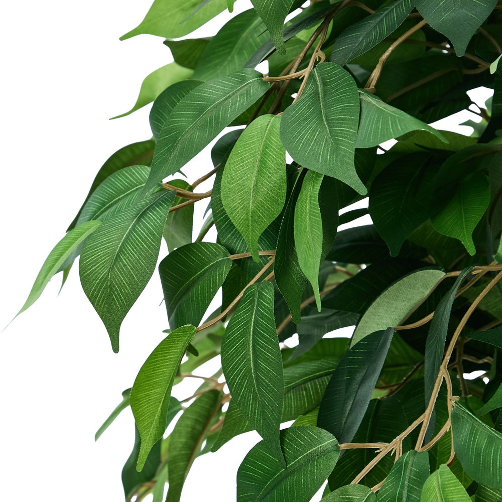 180cm Ficus Tree Faux Plant Home Decor, Fade-Resistant, No Care