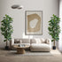 Livsip 2x Artificial Fiddle Leaf Fig Tree Lifelike Faux Plants 180cm