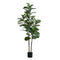 Livsip 150cm Artificial Fiddle Leaf Fig Tree Lifelike Faux Plants