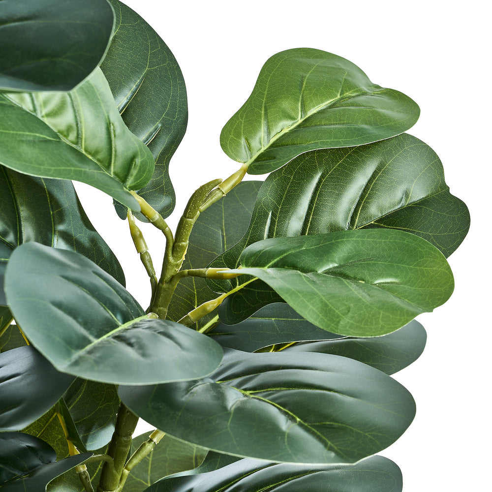 Livsip 2x Artificial Fiddle Leaf Fig Tree Lifelike Faux Plants 150cm