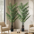 Livsip 2x Artificial Palm Tree Faux Potted Plants 180cm