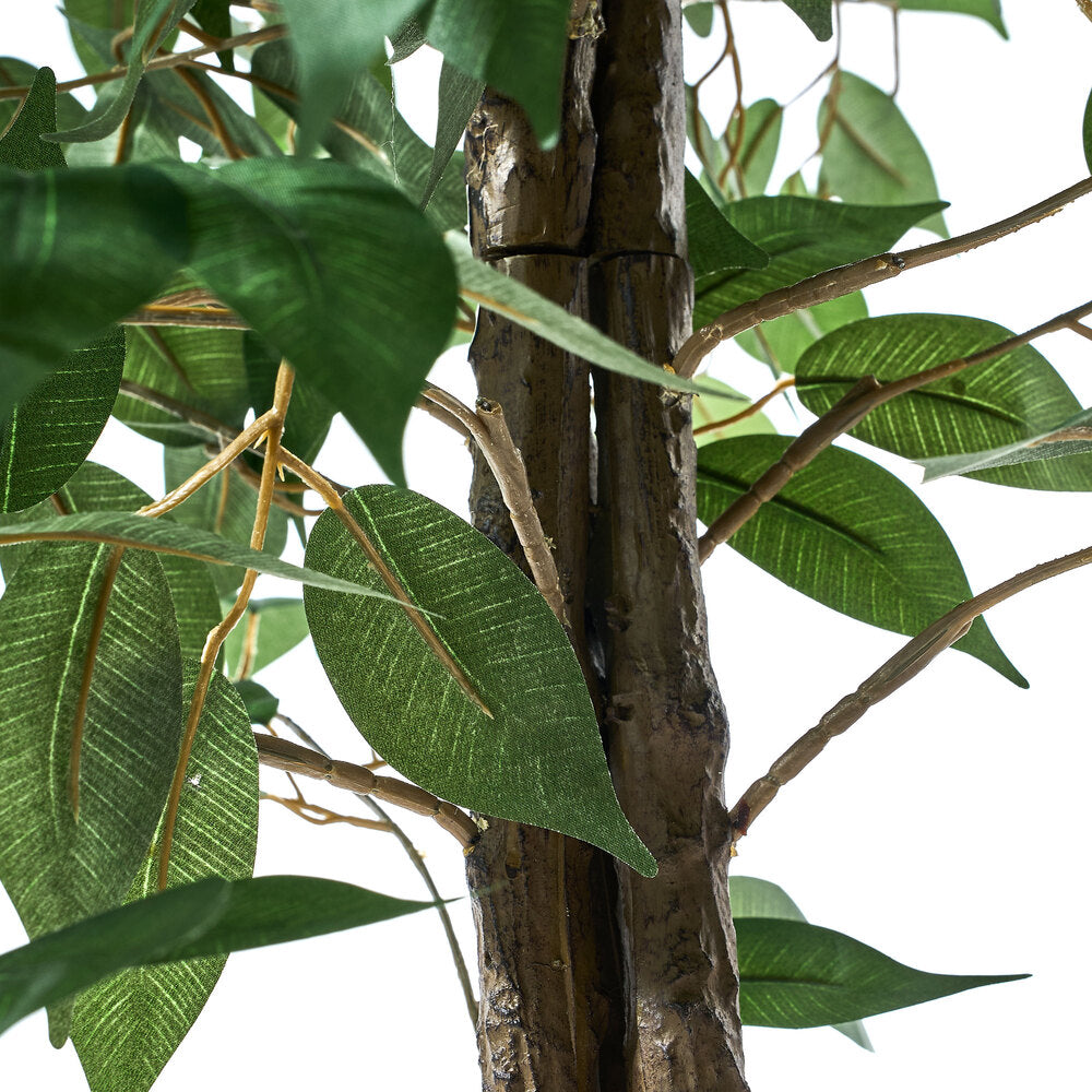 150cm Artificial Ficus Tree Lifelike Faux Potted Plants