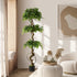 180cm Artificial Ficus Tree Twisted Ficus Faux Potted Plant