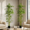 2PC 180cm Artificial Bamboo Faux Potted Plant Home Garden Décor