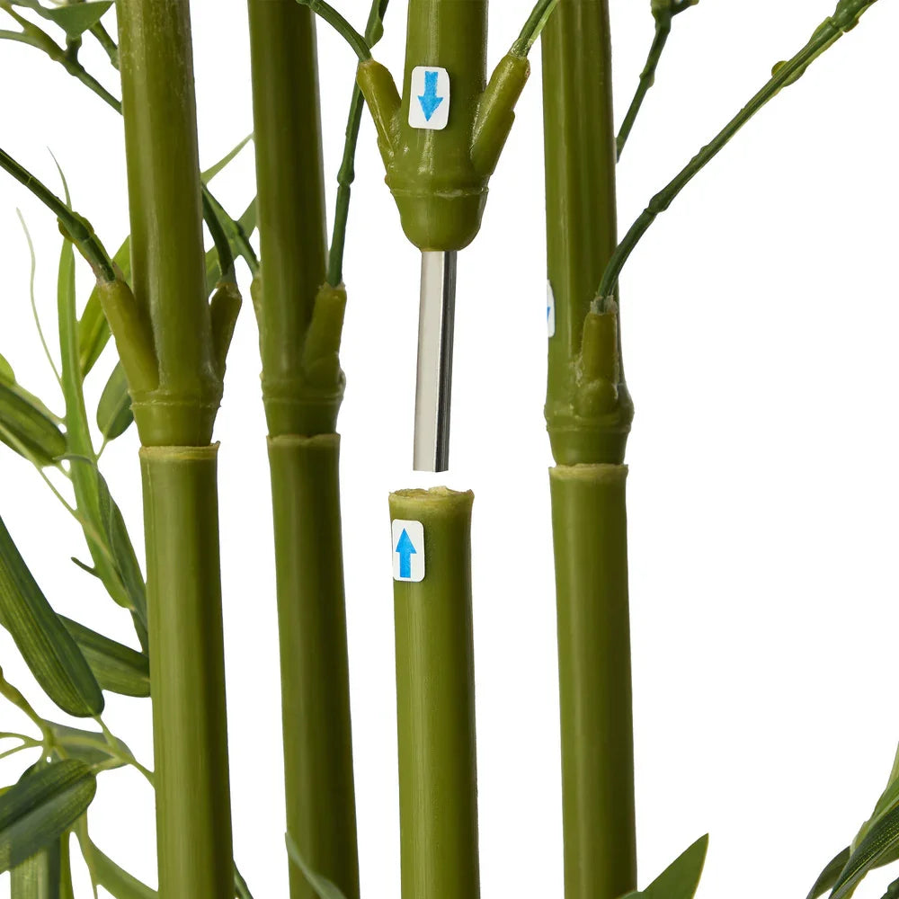2PC 180cm Artificial Bamboo Faux Potted Plant Home Garden Décor