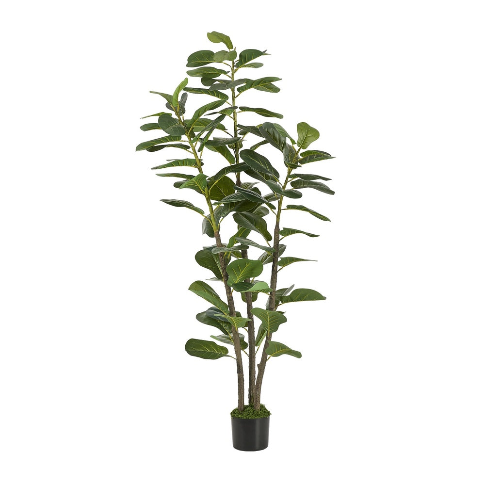 150cm Artificial Fiddle Leaf Fig Tree Lifelike Potted Plant