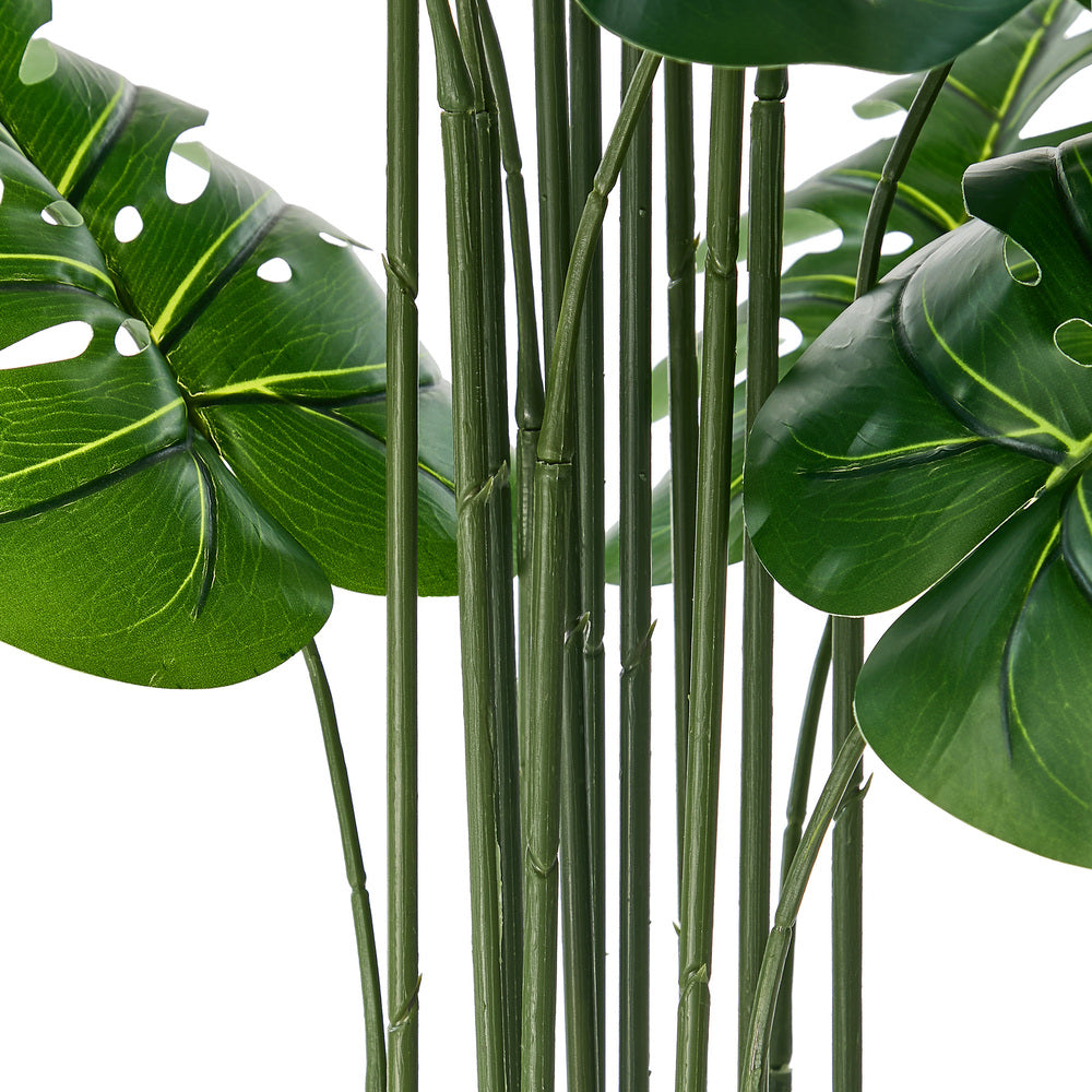 Livsip 2Pack Artificial Tree 150cm Faux Monstera Deliciosa Plant Decor