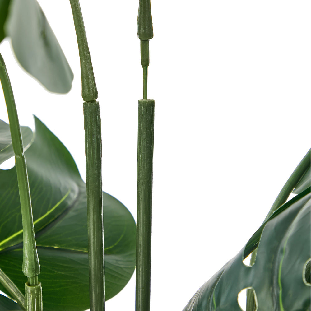 Livsip 2Pack Artificial Tree 150cm Faux Monstera Deliciosa Plant Decor