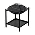 Grillz Fire Pit BBQ Grill 2-in-1 Outdoor