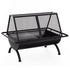 Fire Pit BBQ Grill Outdoor Fireplace Steel