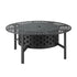 Fire Pit BBQ Charcoal Smoker Portable Mesh Pits Outdoor Camping Fireplace