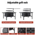 Fire Pit BBQ Charcoal Smoker Portable Mesh Pits Outdoor Camping Fireplace