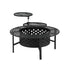 Fire Pit BBQ Charcoal Smoker Portable Mesh Pits Outdoor Camping Fireplace